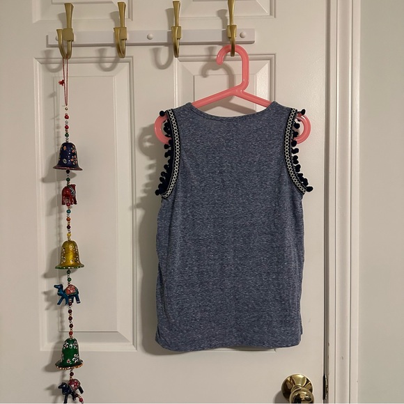 Love, Alexa- Girls PomPom Tank - Picture 5 of 5